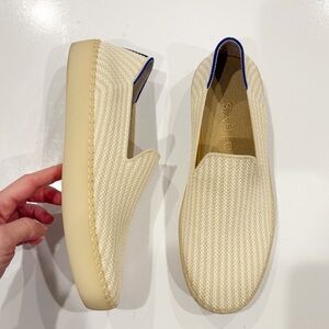 Rothy’s Slip On Sneaker Coconut Stripe Hemp size 38 US8